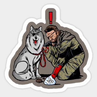 Snake Dogwalker (Collab with Evasinmas) Sticker